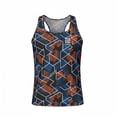 thumbnail image 5 of Men's Seamless Heat-Bonded Running Vest, Lightweight Moisture-Wicking Singlet for Marathon & Trail Running, Reflective, 5 of 12