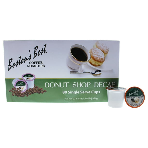 Donut Shop Decaf Gourmet Coffee by Bostons Best for 80 Cups Coffee