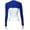 Blue, variant on Women's Long Sleeve Open Front Bolero Shrug Crop Top Cardigan Jacket