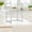 White, variant on Homenest Microwave Shelf, Countertop Kitchen Shelf Organizer with Hooks, 2 Tier Microwave Stand and Spice Rack for Counter, White