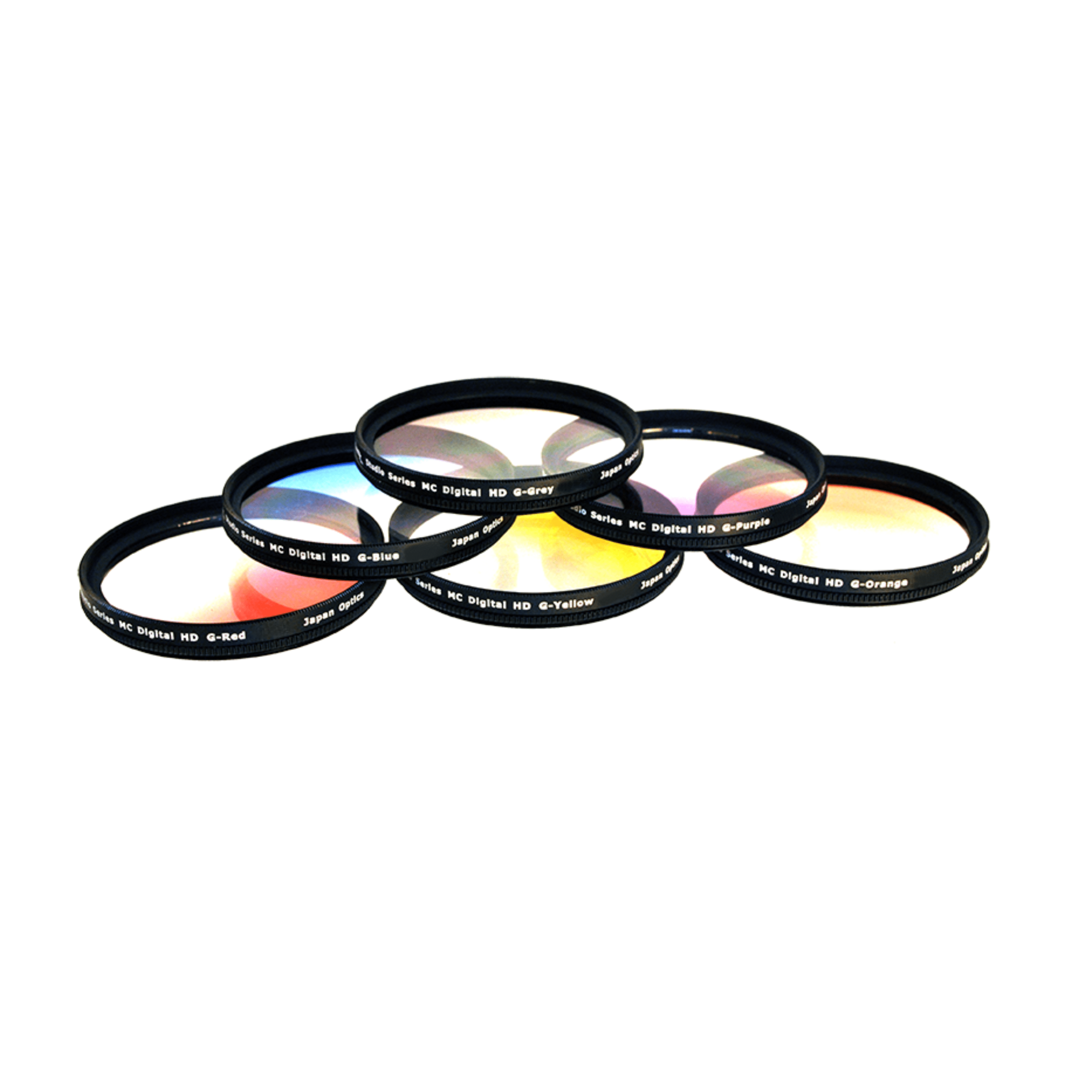 77MM Ultimaxx Professional Six Piece Gradual Color Filter Kit