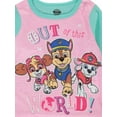 thumbnail image 2 of American Marketing Enterprises INC Girls Paw Patrol Out of this World Fleece Toddler Pajamas (2T), 2 of 2