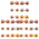 thumbnail image 4 of Sonducket 3Pcs Kids Shades Glasses Elements Baby Holiday Supplies Round Beach Spectacles Child Matching Summer Lovely Type1, 4 of 5