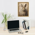 thumbnail image 5 of WFSposter Rabbit Canvas Wall Art Vintage Rabbit Painting Animal Landscape Art Retro Animal Wall Art Vintage Rabbit Picture Cute Animal Painting Cute Rabbit Poster Nursery Rabbit Picture Unframed, 5 of 5