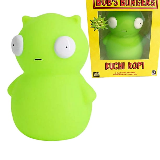 Figura de vinilo YEHSTR Bobs Burgers Kuchi Kopi que brilla en la oscuridad