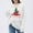 #3White, variant on Byworldtasic Women's Christmas Snowflake Trucks Patterns Knitted Sweater Long Sleeve Floral Printed Pullover Tops