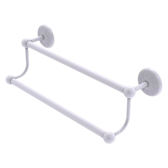 Allied Brass - Prestige Monte Carlo 30'' Double Towel Bar in Matte White