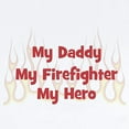thumbnail image 2 of CafePress - My Daddy My Firefighter Infant Bodysuit - Baby Light Bodysuit, Size Newborn - 24 Months, 2 of 4