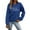 Blue, variant on Cheer Mom Sweatshirts for Women Game Day Cheer Team Crewneck Pullover Sweatshirt Cheer- Leading Mom Long Sleeve Loose Cozy Hoodless Pullover Tops Sky Blue XXL