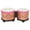 Orange Texture, variant on EpheyFIF Music Practice Bongo Drums with Compact Size and Loud Sound for Events Orange Texture