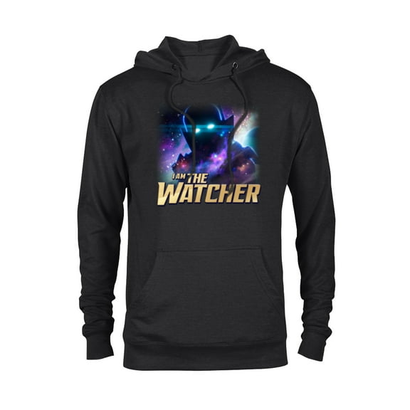 Marvel WHAT IF…? I Am The Watcher Cosmic - Pullover Hoodie for Adults – Customized-Black
