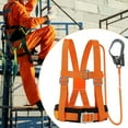 thumbnail image 1 of DYNWAVECA Rock Climbing Harness Fall Protection Expand Training Shock Absorbing Lanyard Work Equipment , 5 m, 1 of 10