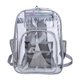 thumbnail image 2 of Mochila de PVC transparente de verano Mochilas escolares simples de moda para adolescentes (gris) Ndcxsfigh Para Estrenar, 2 of 8