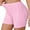 A-Pink, variant on Chiclily Womens Athletic Shorts High Waisted Running Shorts Gym Workout Biking Shorts, Blue, Size S