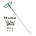 thumbnail image 3 of koolsoo Auto Body Dent Repair Tool Dent Removal Rod Versatile Easy to Use Practical Car Dent Puller Hand Tools for Car Auto Body Right Angle Hook, 3 of 9