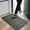 Black-Free Size, variant on zhmrfg Embossed Welcome Mat Home Door High Grade PVC Outdoor Indoor Entrance Rug Scratch Resistant Wear Durable Easy to Clean Non-Slip Floor Mat for Porch Apartment House Decor