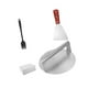 thumbnail image 2 of Prensa para Hamburguesas de Acero Inoxidable Strade Fareast Limited 22 cm, 2 of 8