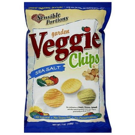***Discontinued by kehe 8_19***Sensible Portions Sea Salt Garden Veggie Straws, 7 oz (Pack of 12)