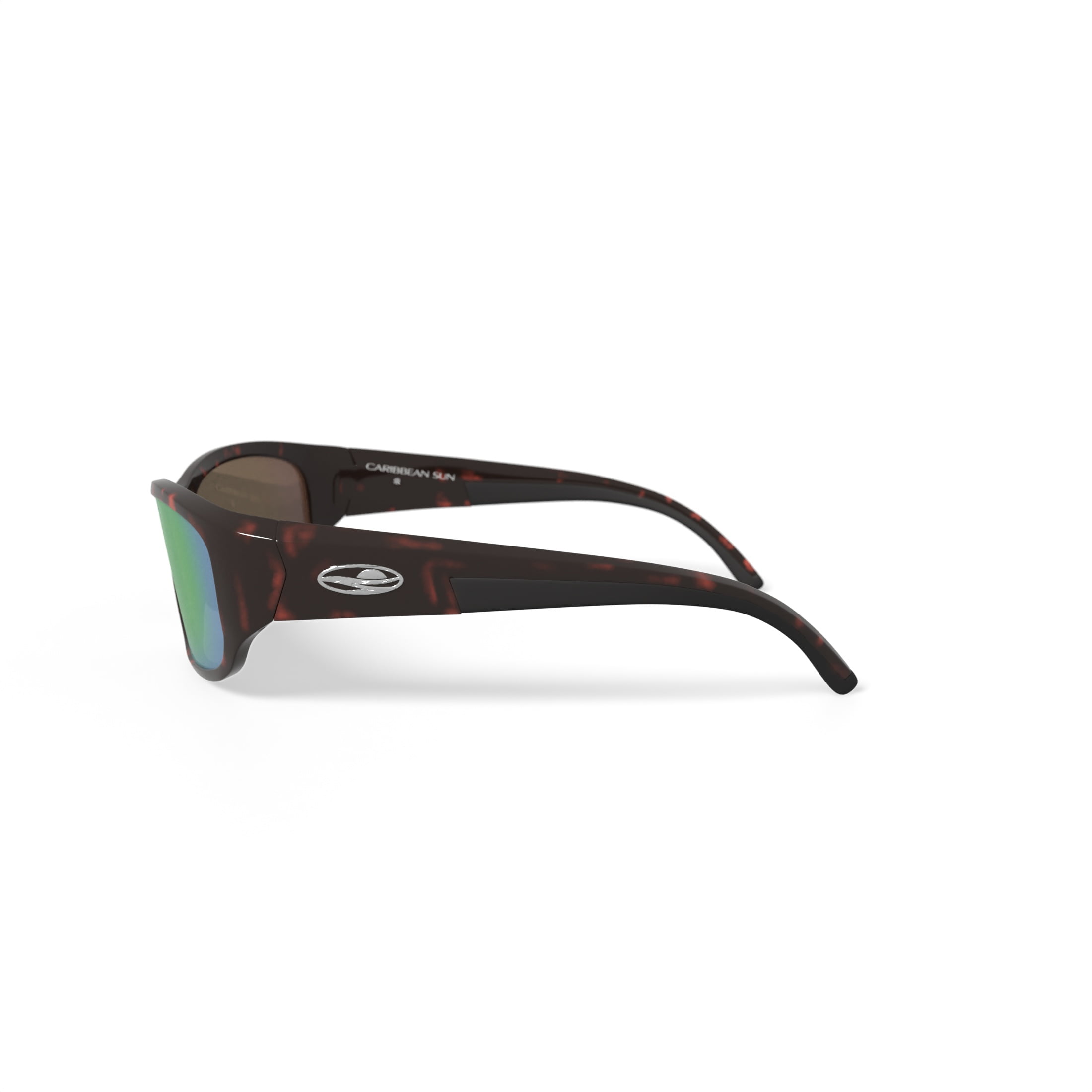 Caribbean Sun Rx'able Unisex Polarized Sport Sunglasses, Saba, Tortiose, 59-15-135