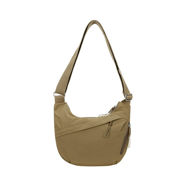 Yhmxh Organizadores y almacenamiento Bolso de hombro único de gran capacidad para mujer, estilo casual y versátil, versión coreana, para la axila. Almacenamiento de ducha Almacenamiento de juguetes
