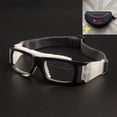 thumbnail image 1 of Gafas deportivas graduadas para miopía, gafas anticolisión para fútbol, ciclismo, esquí, baloncesto, gafas de seguridad desmontables, puede poner lentes dioptrías qiuyongming unisex, 1 of 2