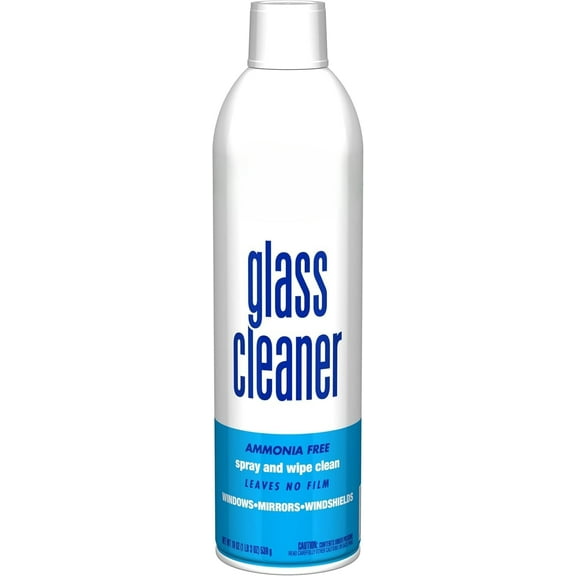 Glass Cleaner with Foaming Spray for a Streak-Free Shine for Home and Automotive Use, 19 oz., Pack of 12