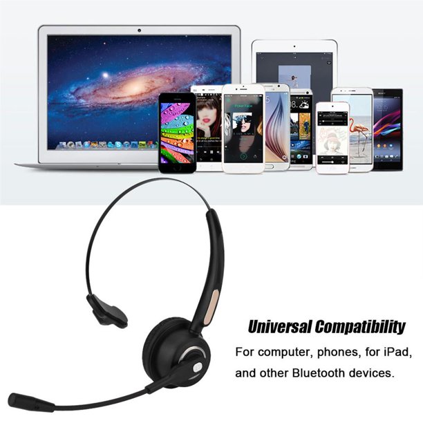 Centro De Llamadas Auriculares Bluetooth 12 Horas Llamada Con Cancelación De Ruido Auriculares Bluetooth Para Centros De Llamadas Inevent EL006589-00
