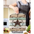 thumbnail image 2 of Western Texas Star Green Stand Mixer Dust Cover with Storage Pocket & Handles,Farmhouse Brown Country Vintage Fits All Tilt Head & Bowl Lift Kitchen Appliance Cover Organizer Accessories,6-8 Quart, 2 of 6
