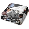 thumbnail image 3 of Austin Butler Blanket Cool #1 Super Soft Throw Blanket Silky Flannel Lightweight for Sofa, Bed Blanket All Season Use 40""*50"" （100 * 130cm）, Style, 3 of 6