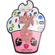thumbnail image 2 of Cake Topper Rosa Glitter #6 Velin Fiestin Cake topper Glitter #6, 2 of 9