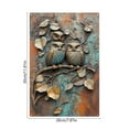 thumbnail image 3 of Gumesh Outdoor Metal Wall Art, Elegant Wrought Iron Sheet Decor with Weatherproof Coating for Garden, Patio & Exterior Walls, All-Weather Elegance, 3 of 6