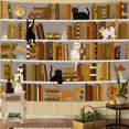 thumbnail image 3 of Gojian Forest Library Tapestry Tree Bookshelf Tapestries Wall Hanging Vintage Fantasy Fairy Treehouse Book Tapestry for Bedroom Living Room Dorm Classroom, 3 of 6