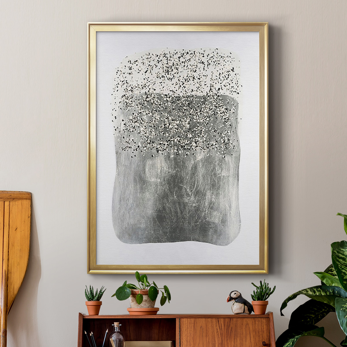 Neoprene I Premium Framed Print, in Gold, Black, or Silver - Ready to Hang