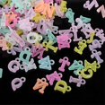 thumbnail image 5 of Colgantes de plástico con letras, adornos colgantes coloridos para hacer aretes artesanales ---- 2-2400 - Código de producto 74481 2-2400, 5 of 5
