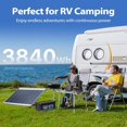12V 300Ah LiFePO4 Lithium Battery, 300A BMS, 5000+ Deep Cycles, GOLDENMATE Battery for RV, Solar, Marine, Trolling Motor, Golf Carts, Backup Power