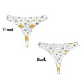 thumbnail image 3 of Kdxio Motif sous-Marin String Sans Couture pour Femmes - String Taille Basse Invisible Extensible Culottes Respirantes pour Femmes - Très Petit, 3 of 6
