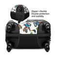 thumbnail image 3 of Bingfone Funny Excavator Luggage Cover Washable Suitcase Cover Protector Anti-scratch Suitcase cover Fits 18-32 Inch Luggage, 3 of 8