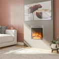 thumbnail image 3 of AltraFlame 18" Glass Front Electric Fireplace Insert in Black, 3 of 8
