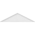 thumbnail image 3 of Ekena Millwork 82"W x 21-1/2"H x 2"P (Pitch 6/12) Peaked Cap Sunburst Architectural Grade PVC Pediment, 3 of 8