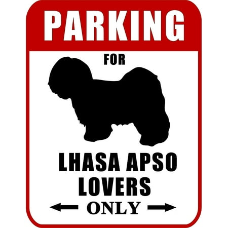 Parking for Lhasa Apso Lovers Only (Red Ver.) 9