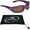 HD, variant on Bikershades Purple Frame Motorcycle Riding Glasses SMALL for Women and Girls