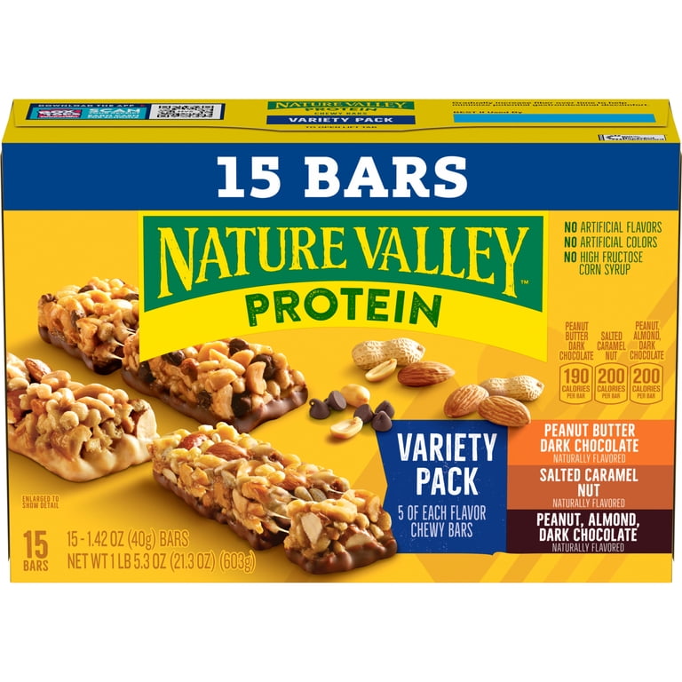 Bars Snack Chewy Protein Valley Nature コンプセット 15種 トレカ RICARICA NATURE Variety 10g with Pack K-POP・アジア