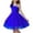 Dresses-A303Blue, variant on Big Girls One Shoulder Tutu Dress with Large Floral Applique Sparkly Tulle Mesh Skirt formal Party Gown for Spring Wedding Flower Girl
