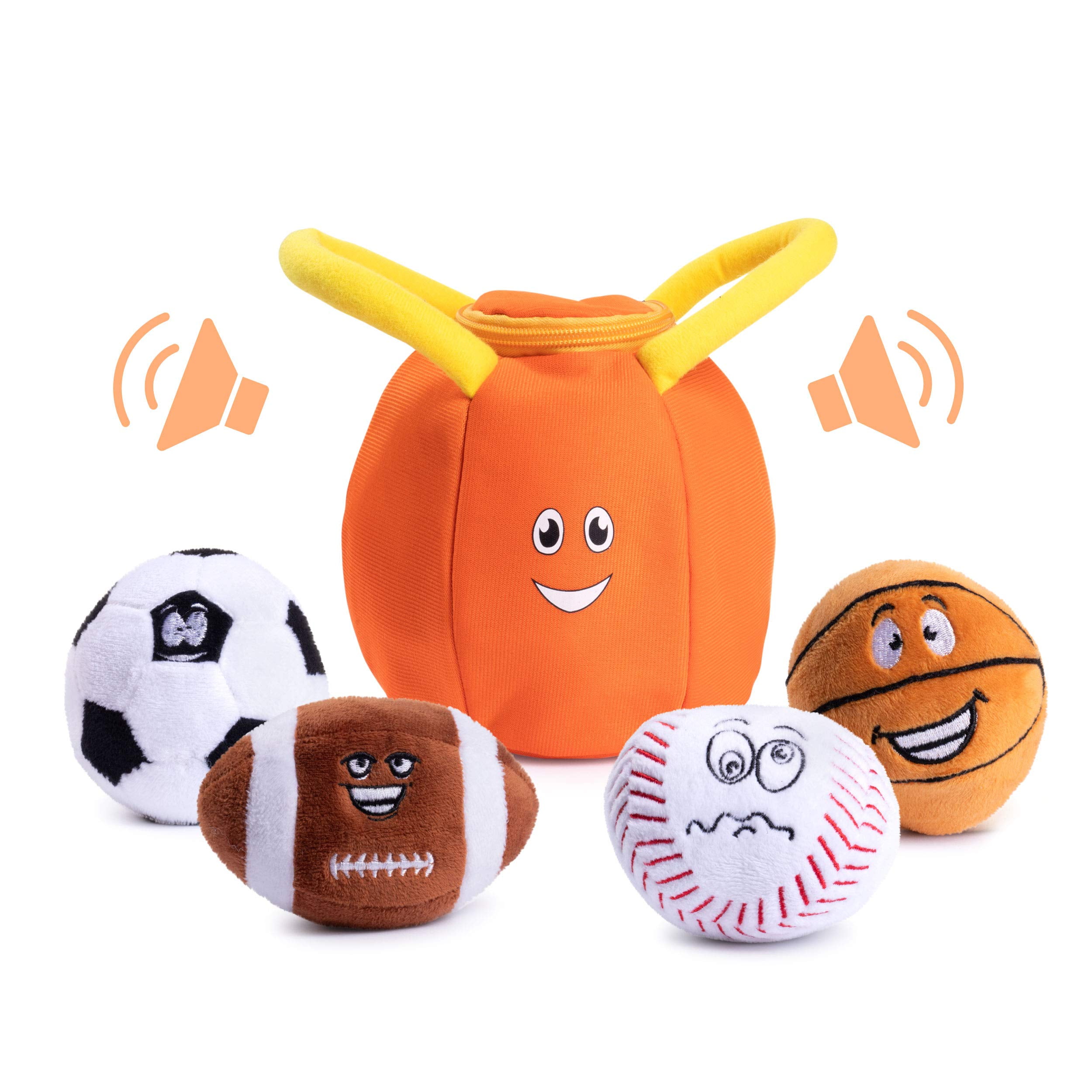 VERCART Baseball Toy Plush Fluffy Stuffed Sports Throw Ball Soft Durable Sports Baseball Toy Gift for Children Room Decoration Doll White 3 Inches 