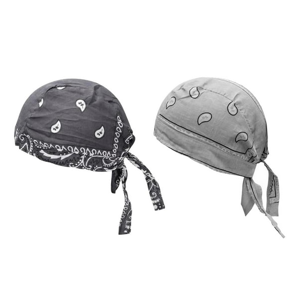 2 Gorros de Pirata para Ciclismo, Gorro de Bandana Resistente , Duradero para Caminar