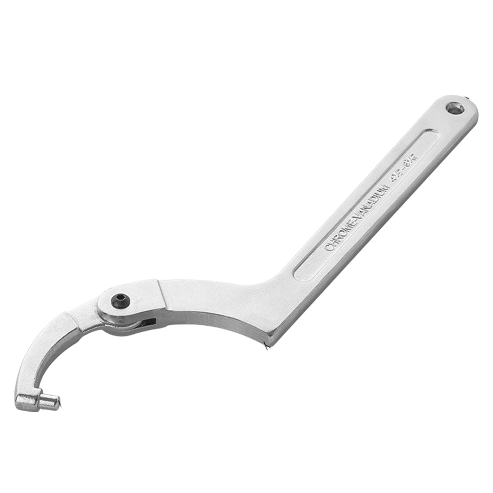 Adjustable C Hook Spanner Wrench Nut Bolts Hand Tool Stainless Steel Hand Tool Adjustable Wrench Hook Auto Tool