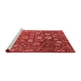 thumbnail image 2 of Ahgly Company Machine Washable Indoor Rectangle Abstract Red Modern Area Rugs, 2' x 3', 2 of 4