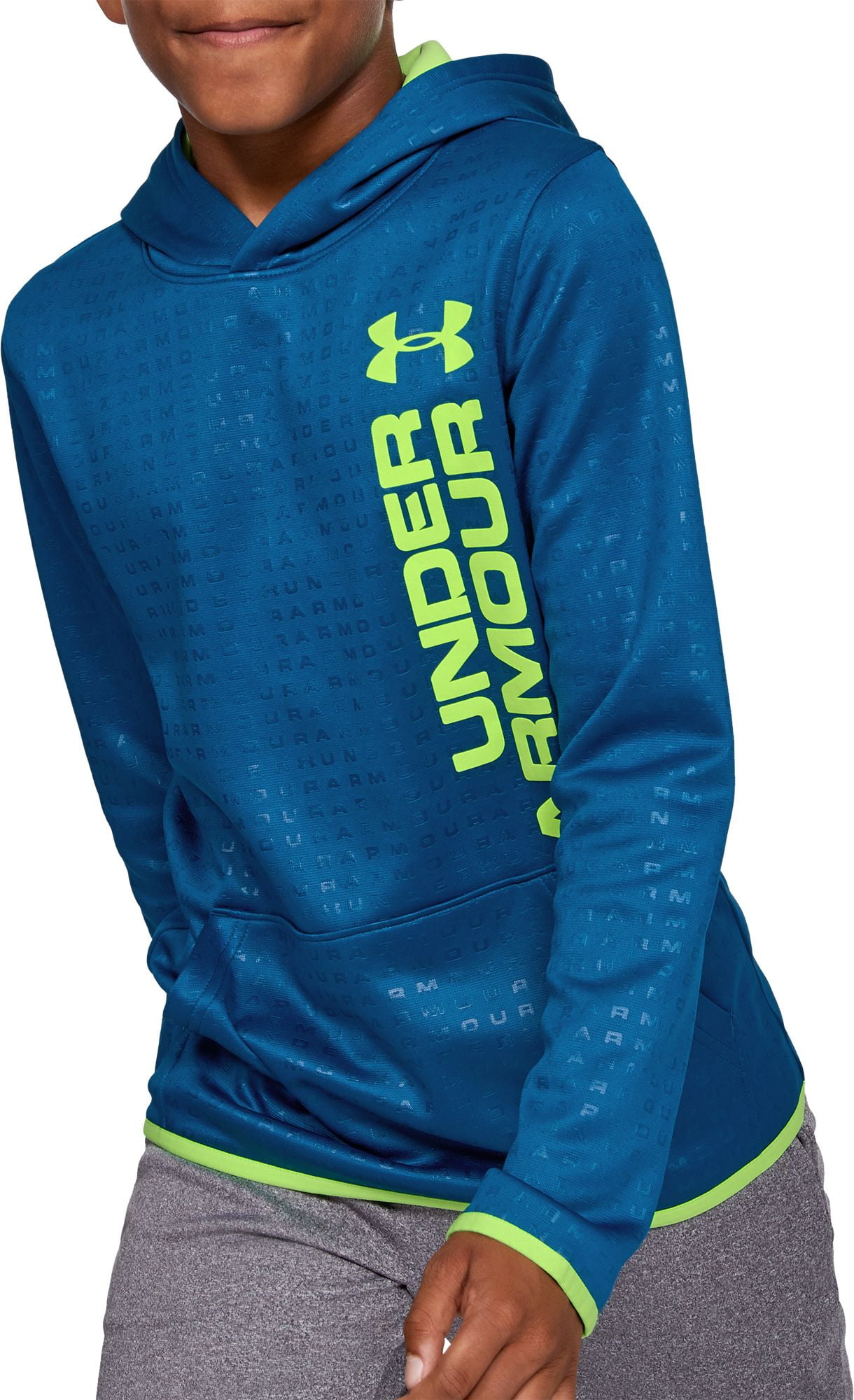 under armour embossed hoodie