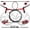Red, variant on eBike Hydraulic Brake Set with 160mm Rotors,2-Piston 2-PIN Power-Off Hydraulic Disc Brake for E-Bike,Left Front 950mm Right Rear 1880mm Electric Bike Hydraulic Brakes