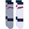 thumbnail image 2 of Cleveland Indians Two-Pack Home & Away Uniform Crew Socks, 2 of 2
